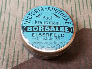 Victoria Apotheke Borsalbe Tin For Minor Cuts / Wounds