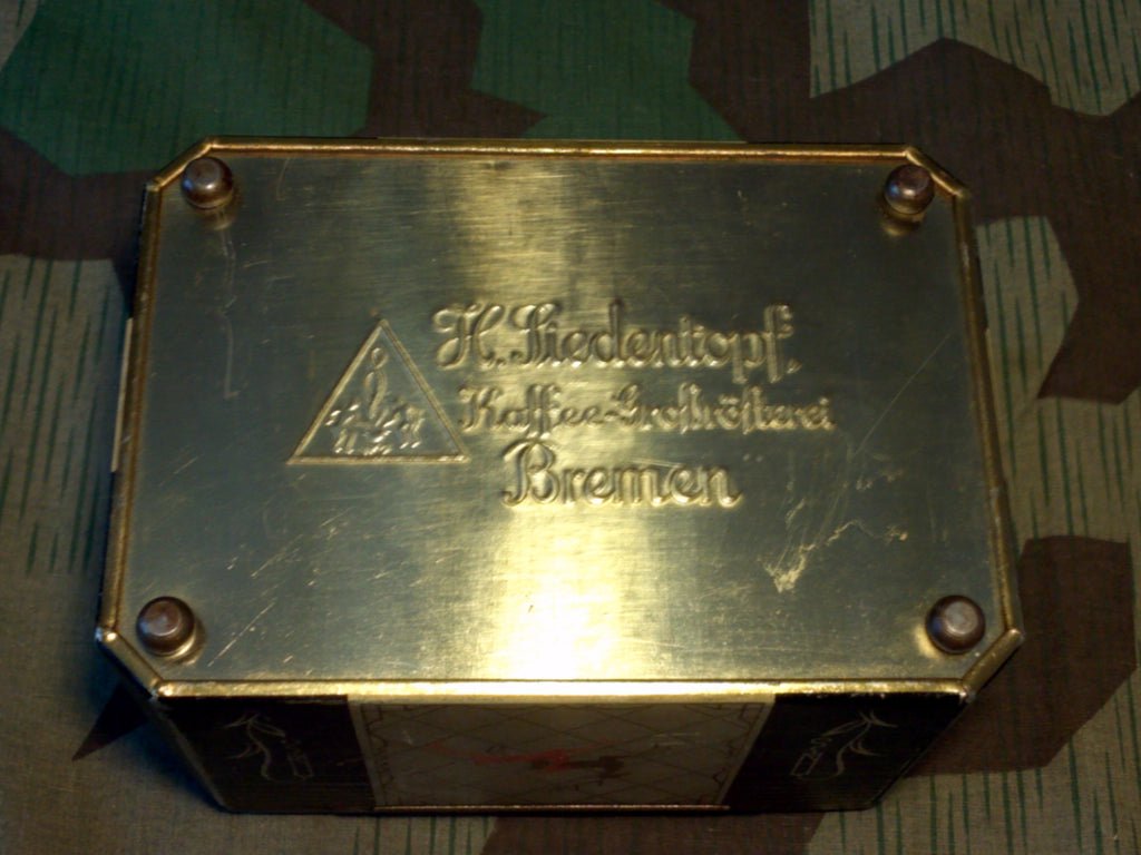 H Liedentopf Bremen Kaffee Tin — image 3