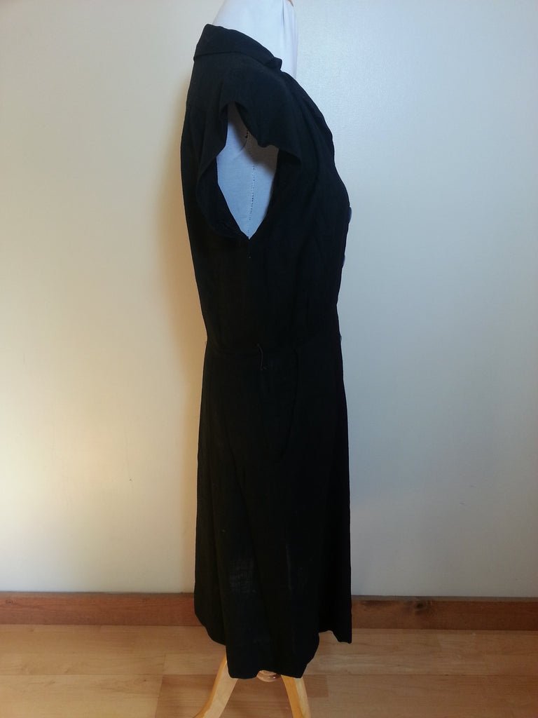 Black Dress with Gray Buttons(B-42' W-31' H-40') — image 5