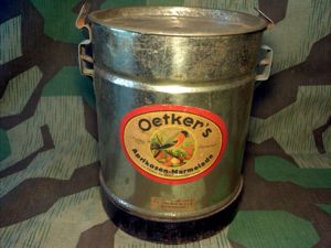 Oetker's Marmalade Can