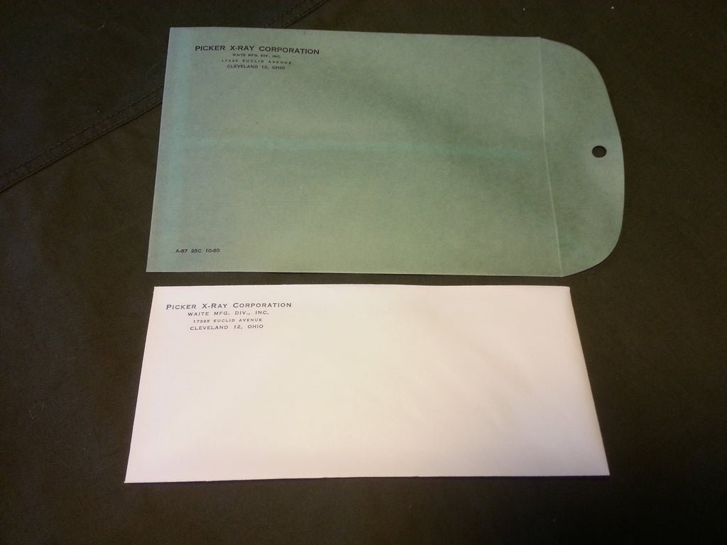 Picker X-Ray Paperwork (7 Piece Set) 1944 — image 4