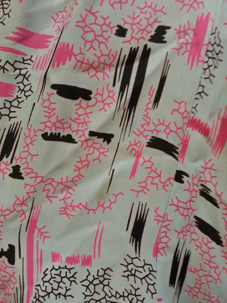 Light Blue Print Dress(B-44' W-34' H-46') — image 11