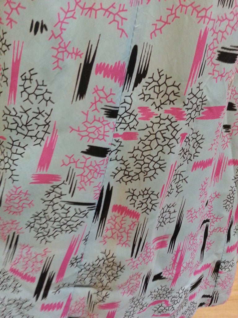 Light Blue Print Dress(B-44' W-34' H-46') — image 12