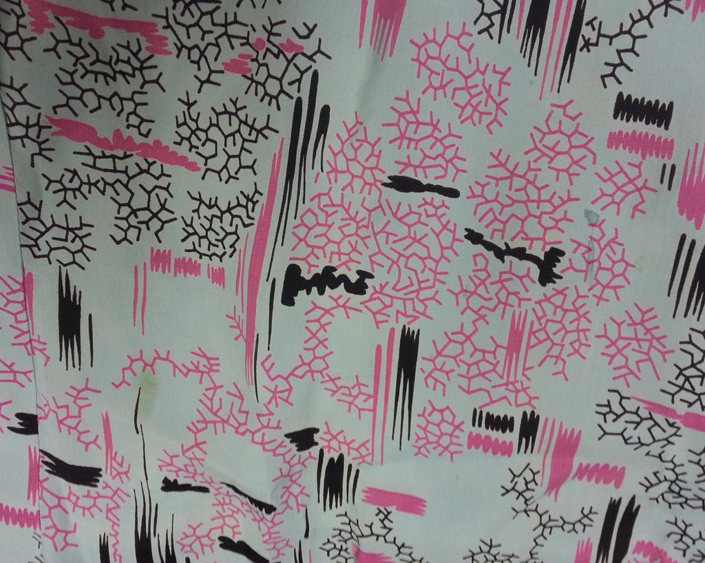 Light Blue Print Dress(B-44' W-34' H-46') — image 15