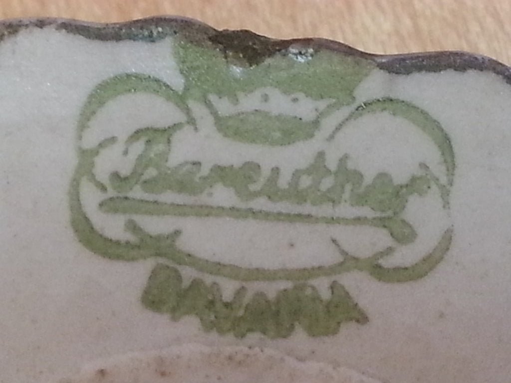 Bareuther Bavaria Handpainted Brooch — image 4