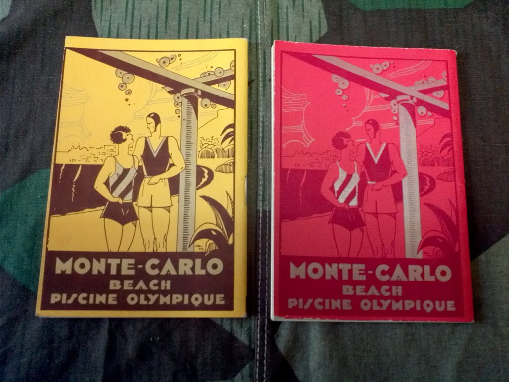 1930s Hotel De Paris Monte Carlo Ashtray and Guide Books — image 4