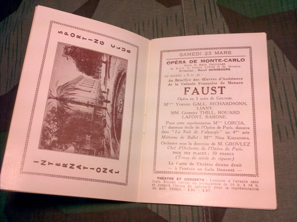 1930s Hotel De Paris Monte Carlo Ashtray and Guide Books — image 5