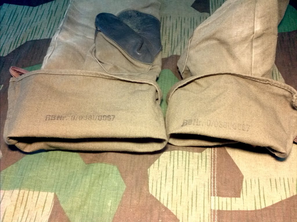 German Motorcycle Mittens w/ Rb. Nr. — image 3
