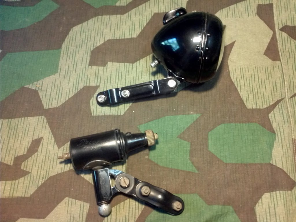 Original Restored Bicycle Light and Generator Works! — image 2