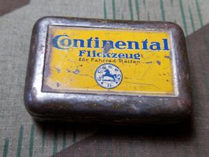 Original Continental Bicycle Tire Repair Tin