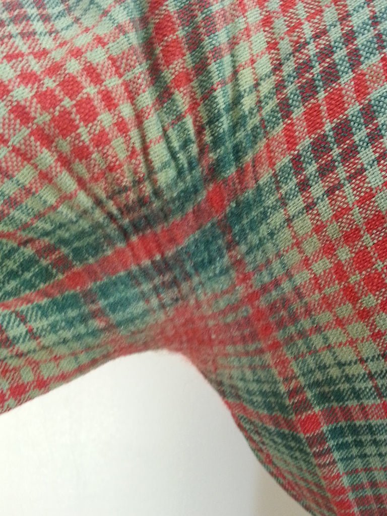 Red and Green Plaid Dress(B-37' W-26'--) — image 8