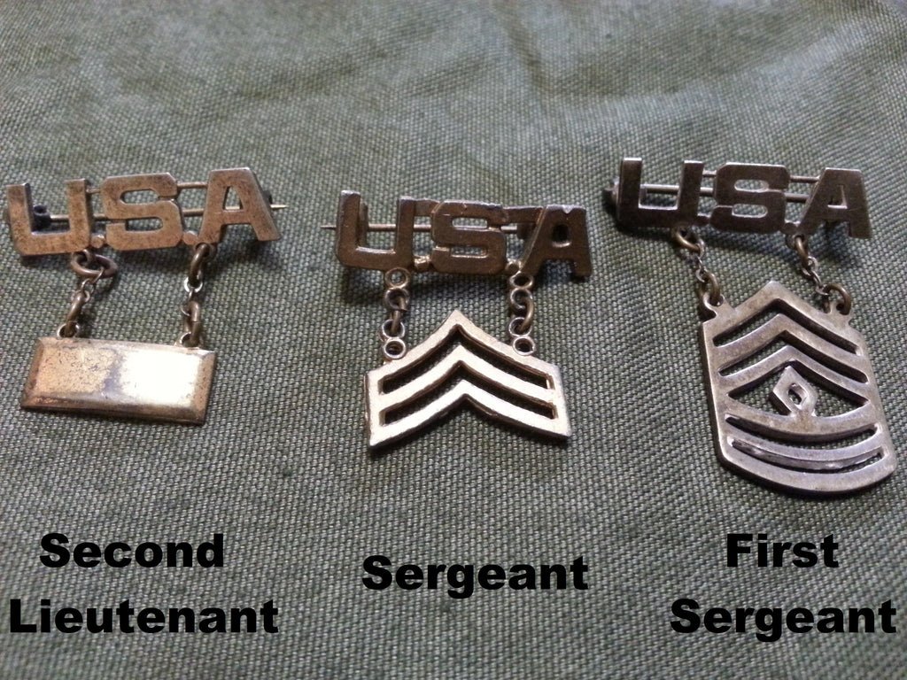 US Army Rank Sweetheart Pins — image 2