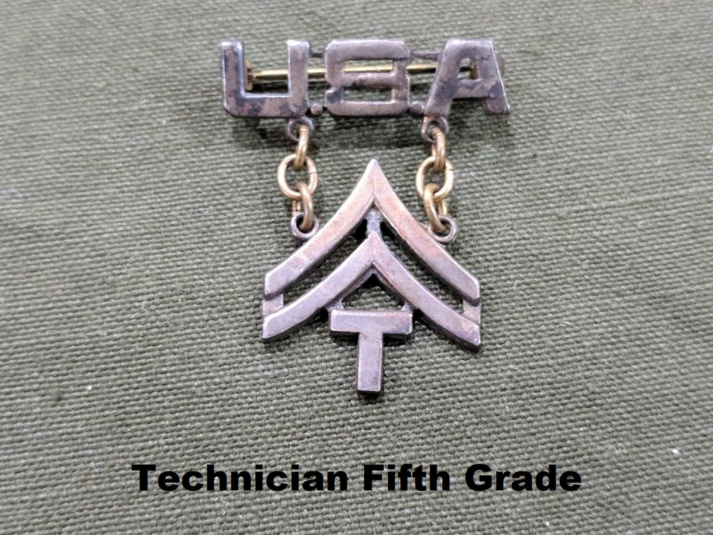 US Army Rank Sweetheart Pins — image 4