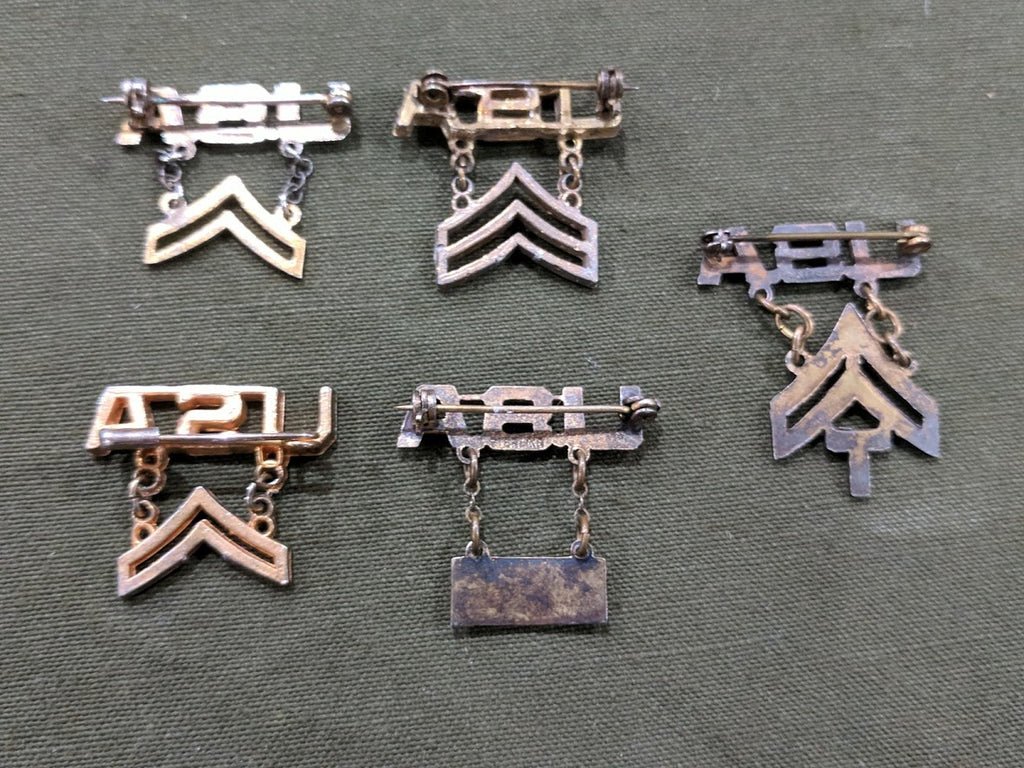 US Army Rank Sweetheart Pins — image 6