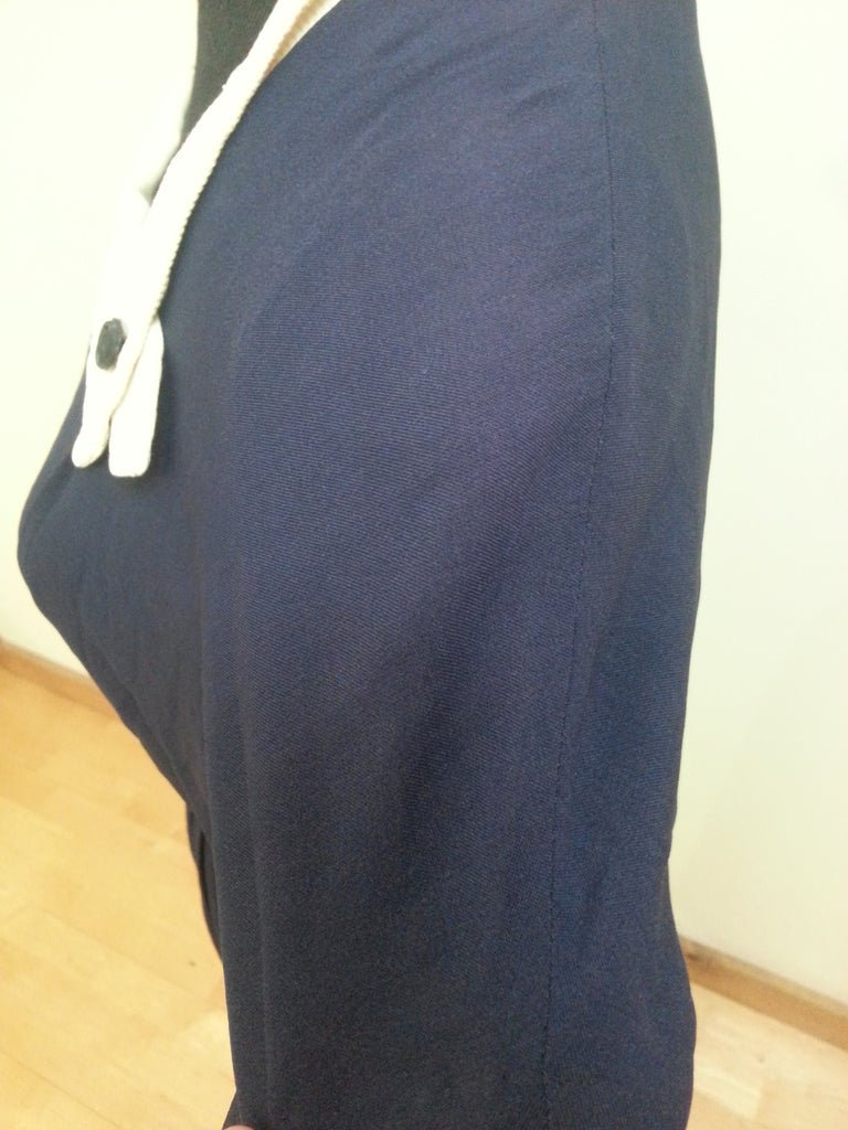 Dark Blue Dress w/ White Trim(B-38' W-29' H-36') — image 10
