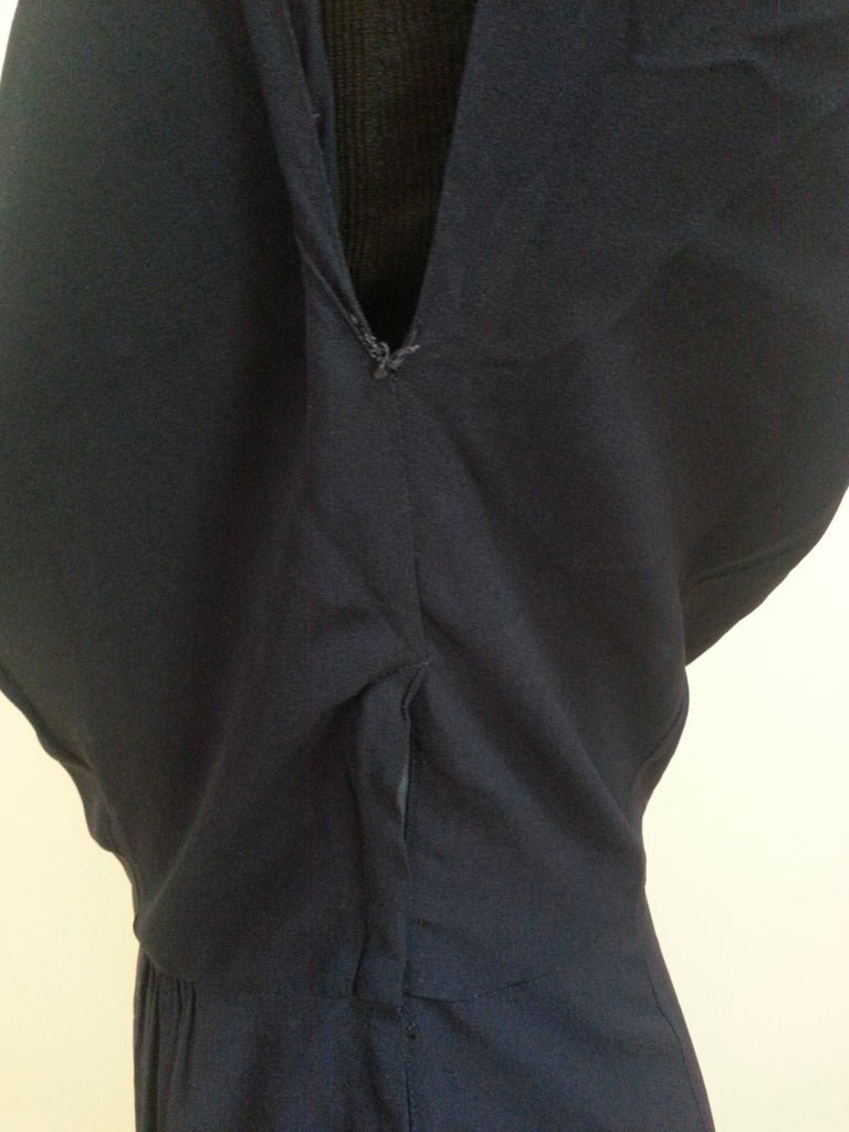 Dark Blue Dress w/ White Trim(B-38' W-29' H-36') — image 11