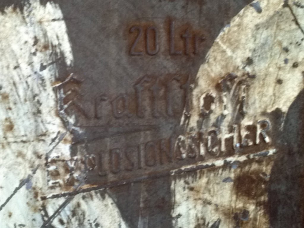 Original 1941 20L Explosionssicher! Fuel Can — image 2