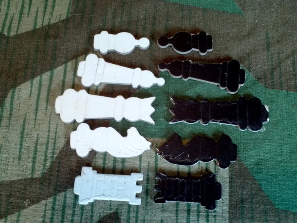 Period Schachspiel Chess/Checkers/Dame Game — image 11