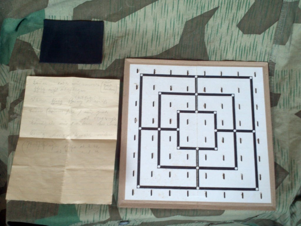 Period Schachspiel Chess/Checkers/Dame Game — image 6