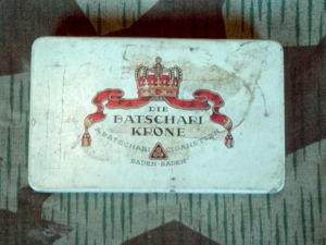 Original Batschari Krone 24 Cigarette Tin