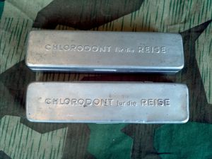 Chlorodont Traveling Toothbrush Container