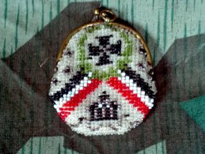 WWI Beaded Coin Purse