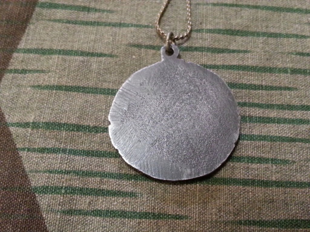 WWI German Iron Cross Sweetheart Necklace — image 3