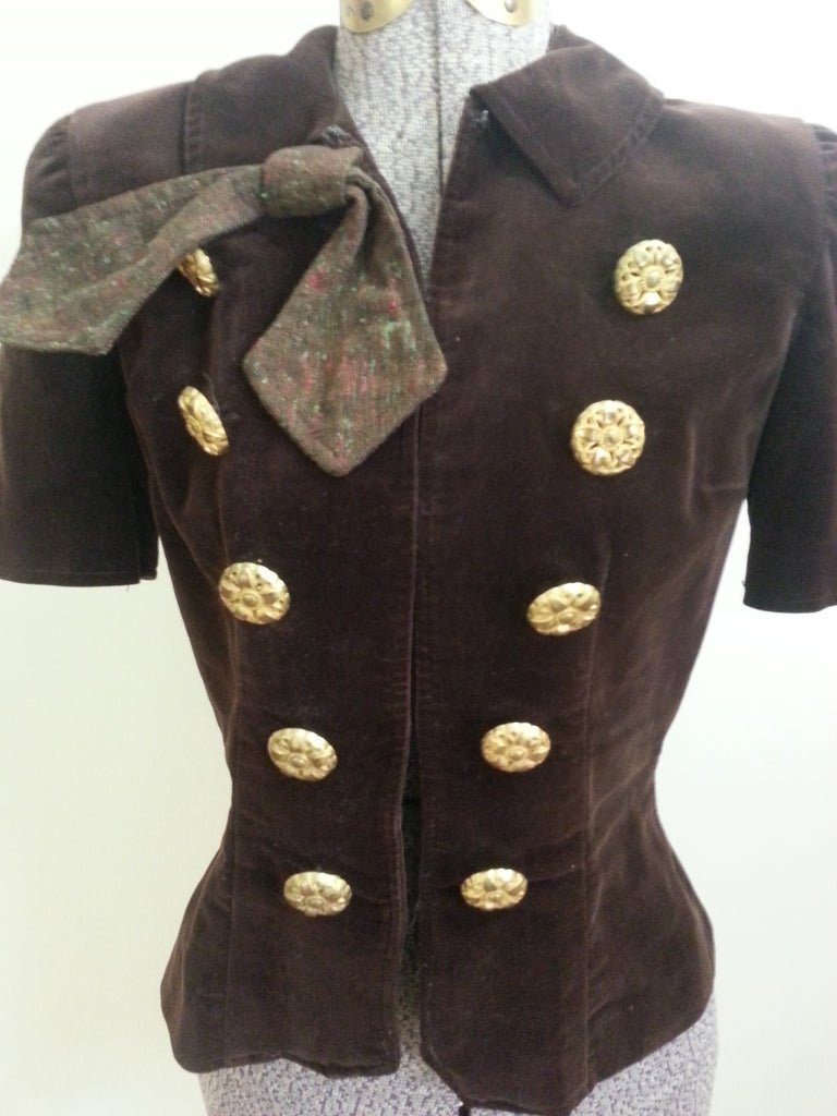 Velvet Blouse(B-36' W-28'--) — image 5