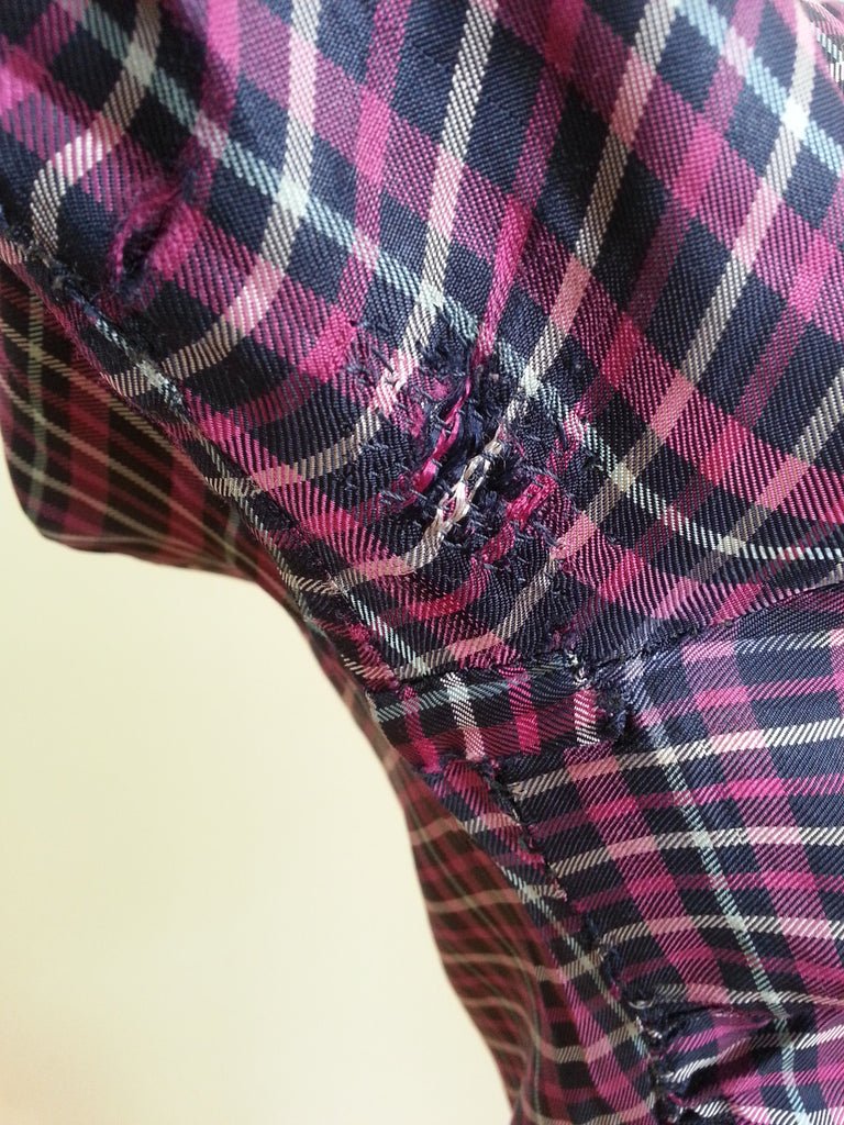 German Plaid Dress(B-36' W-27' H-40 1/2') — image 10