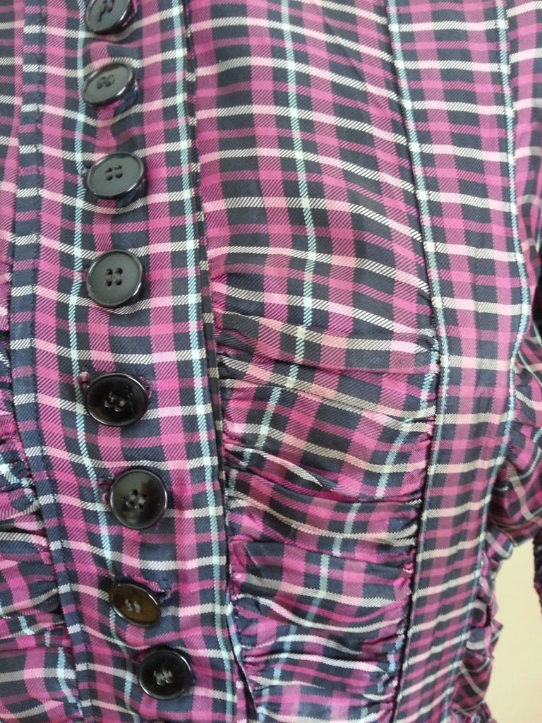 German Plaid Dress(B-36' W-27' H-40 1/2') — image 6