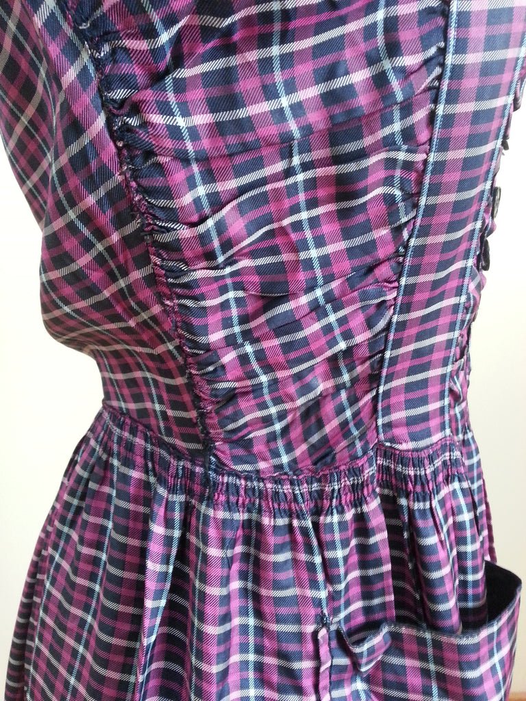 German Plaid Dress(B-36' W-27' H-40 1/2') — image 8