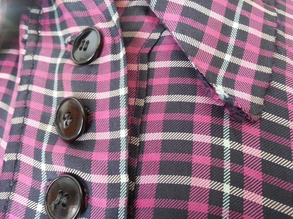 German Plaid Dress(B-36' W-27' H-40 1/2') — image 9