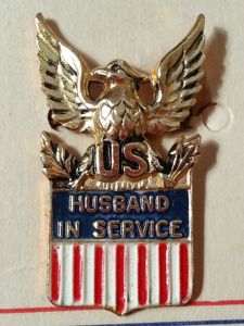 Husband in Service Sterling Pin Made by Coro - New …