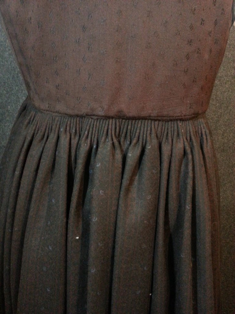 Pre-WWII German Dirndl w/ Painted Skirt(B-32 1/2' W-32'--) — image 10