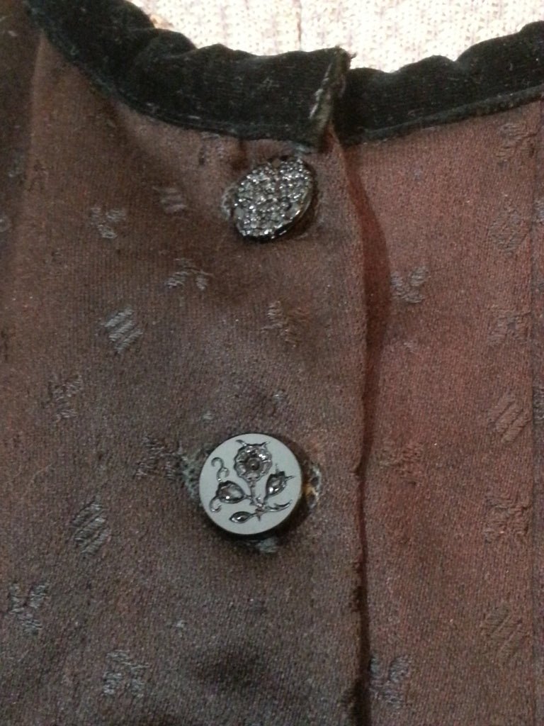 Pre-WWII German Dirndl w/ Painted Skirt(B-32 1/2' W-32'--) — image 3