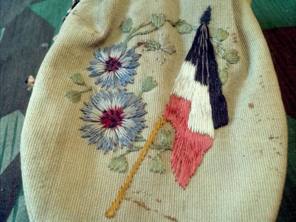 WWI German Money or Tobacco Bag — image 3