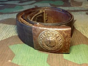 Original Heer Belt with Buckle and Tab