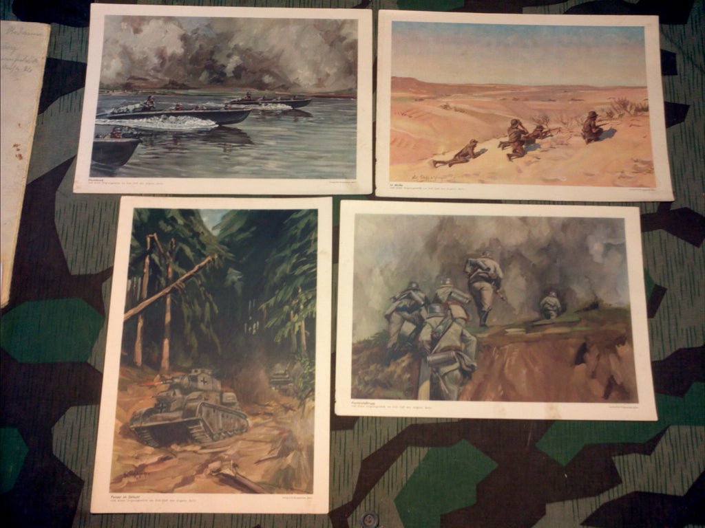 16 Original Combat Prints w/ Cover — image 3
