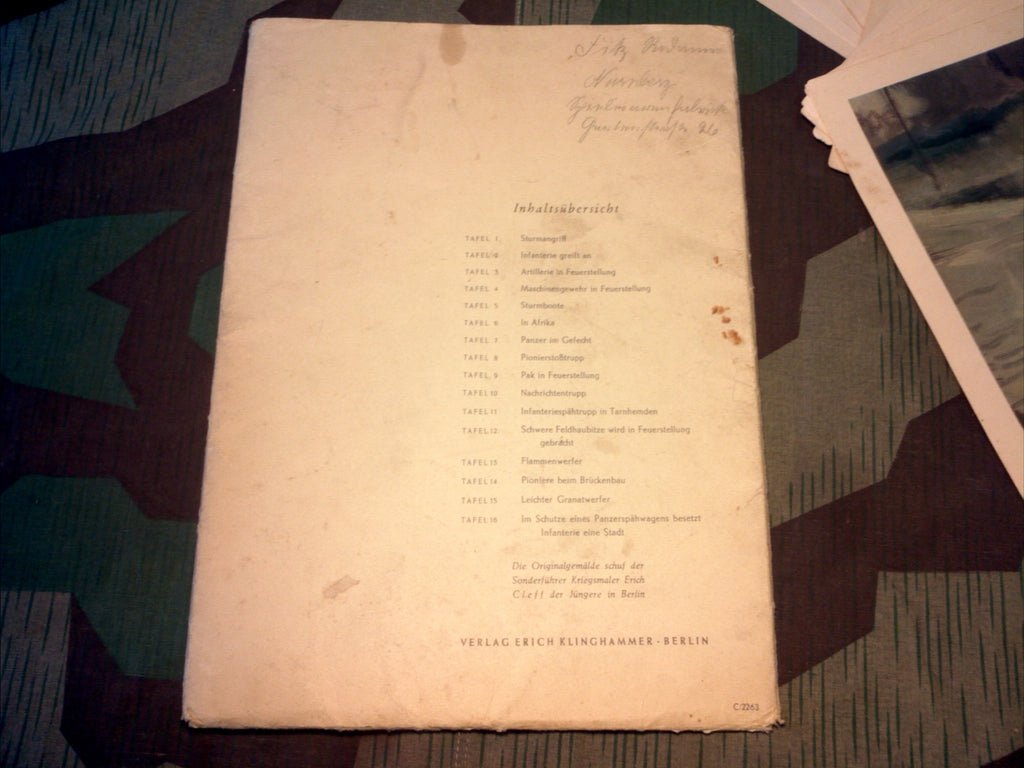 16 Original Combat Prints w/ Cover — image 7