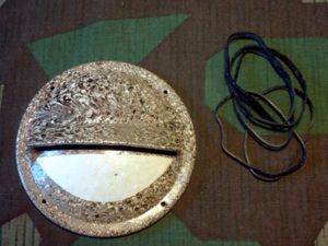 Original Bakelite Truppenfahrrad Bicycle Black Out Cover