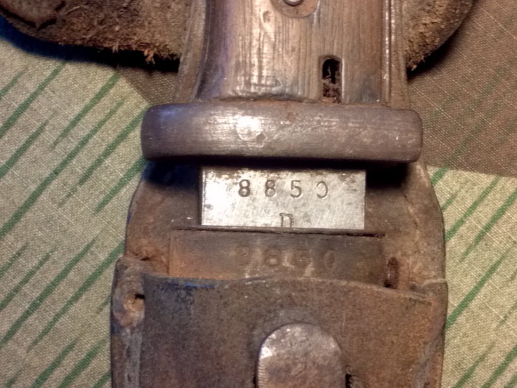 Original K98 Bayonet with Frog Matching? cof 43 — image 3