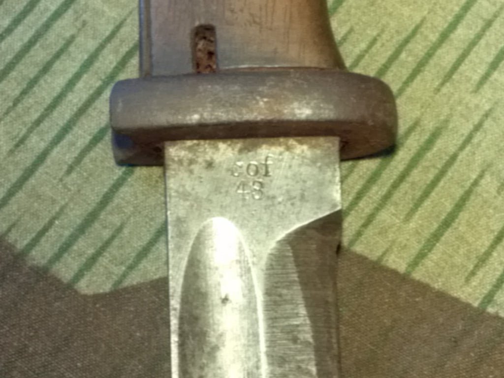 Original K98 Bayonet with Frog Matching? cof 43 — image 5