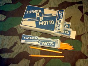 Period J.H.Faber Motto Pencils