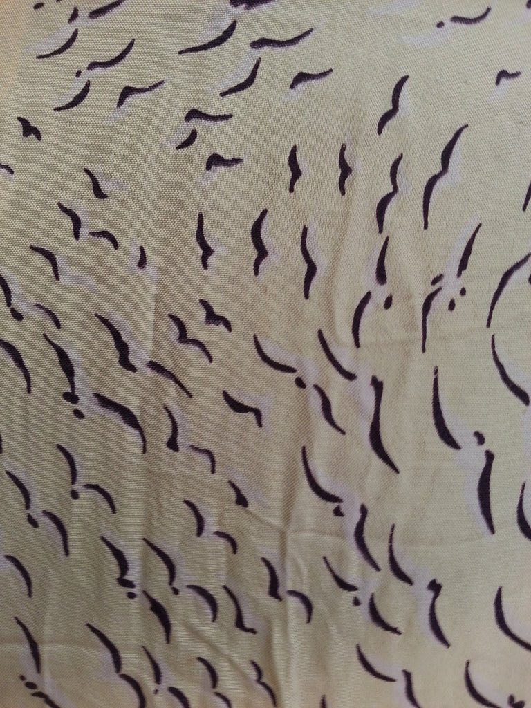 Pale Yellow Button Dress(38'-28'-35 1/2') — image 5