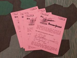 Pocket Instructions for Panzerfaust