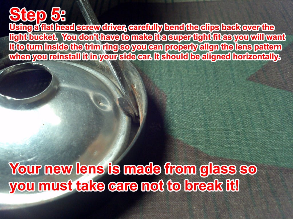 BMW R71 Correct Sidecar Lens — image 8