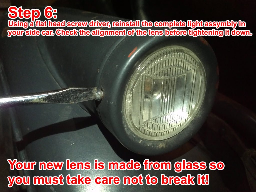 BMW R71 Correct Sidecar Lens — image 9