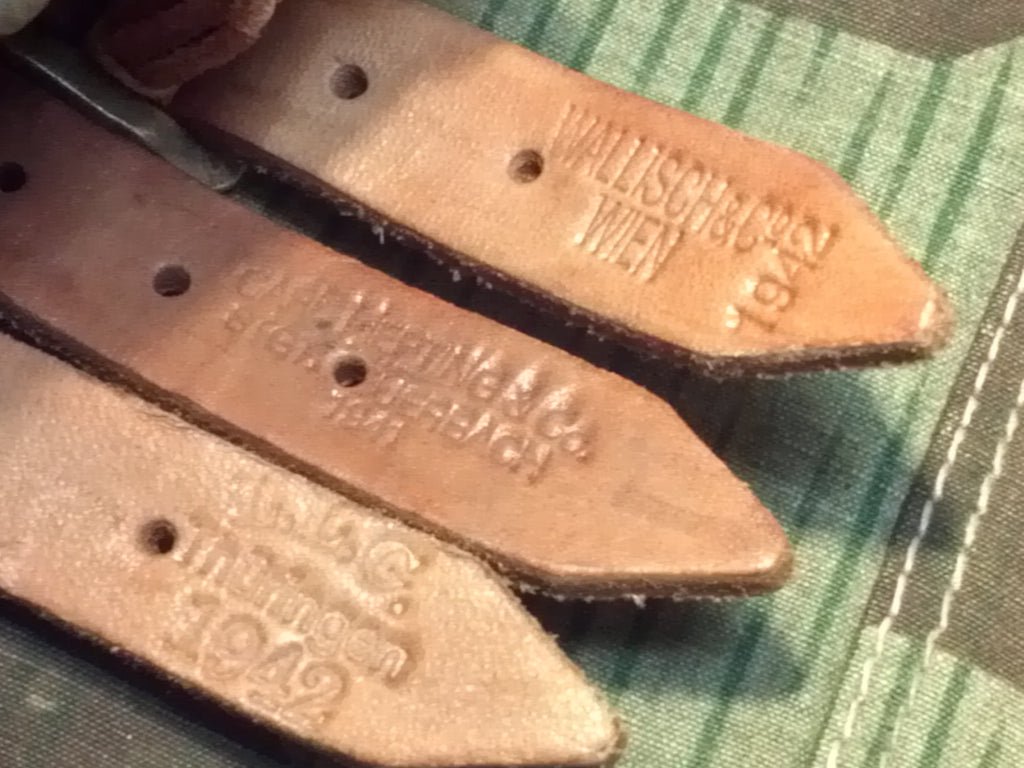 Reproduction German Helmet Chin Strap — image 2