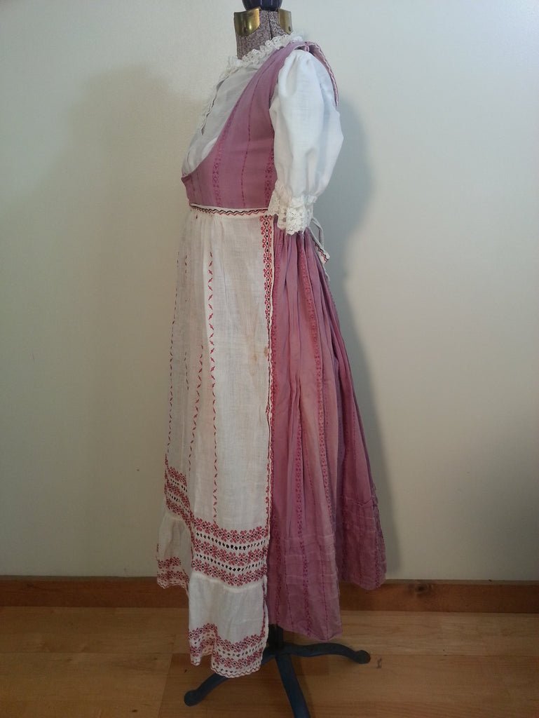 Pink/Purple Dirndl(B-32' W-28'--) — image 2