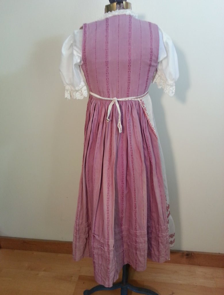 Pink/Purple Dirndl(B-32' W-28'--) — image 3